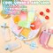 2 Pack Popsicle Molds Homemade Plastic Ice Pop Maker Easy-Release Ice Cream Molds with 50 Sticks, 50 Bags, Funnel